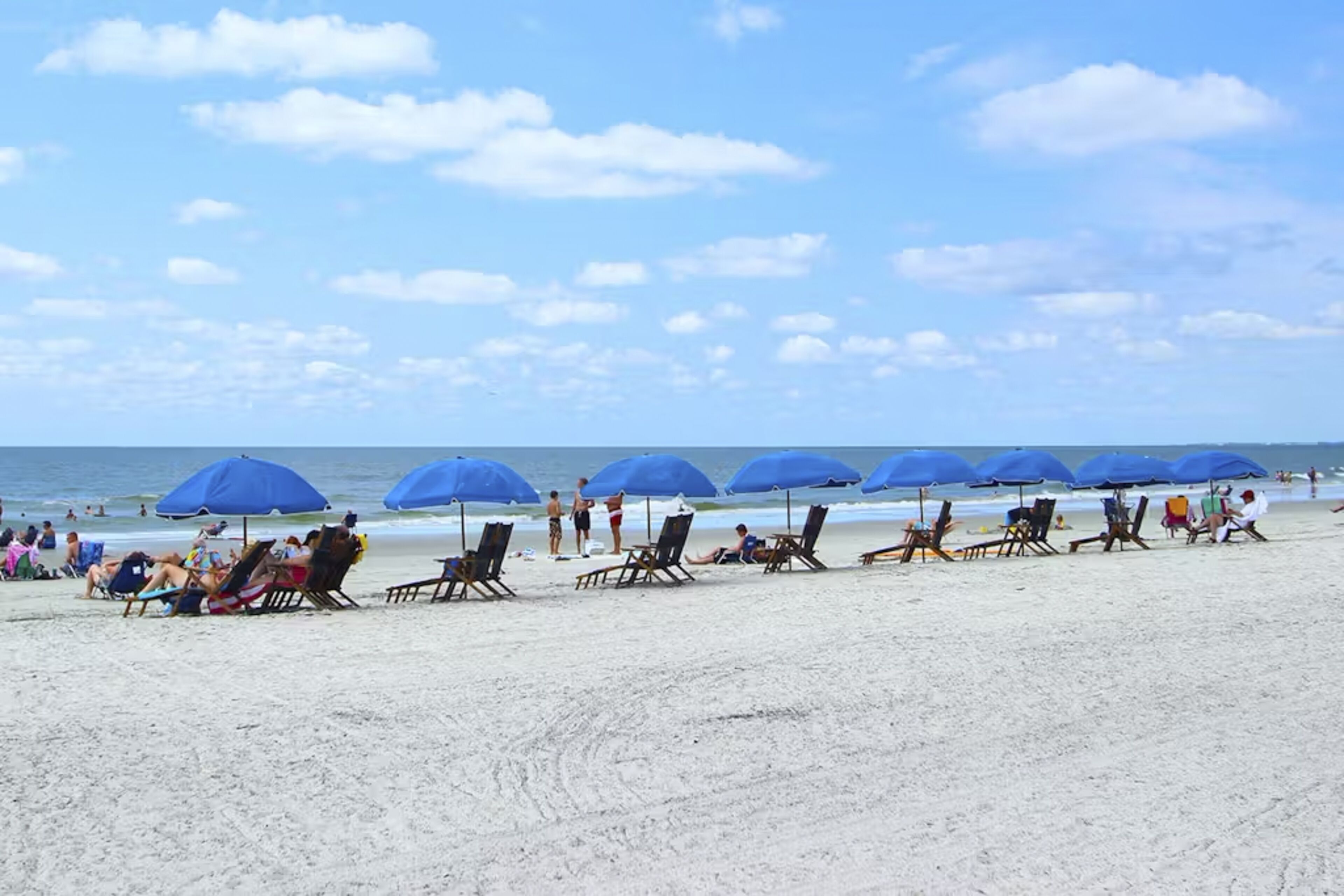 Una spiaggia nelle vicinanze