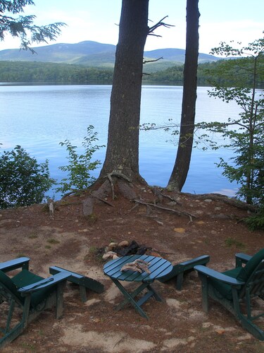 Spectacular Kezar-järven kiinteistö yläkerran itärannalla; valkoiset Mtn-auringonlaskut