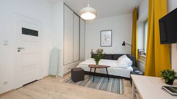 Apartamento, no fumadores | Ropa de cama de alta calidad y cortinas opacas