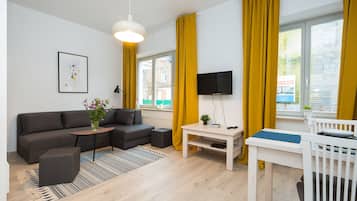 Apartamento, no fumadores | Zona de estar | Una televisión de pantalla plana