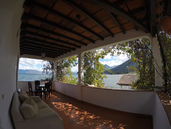 Terrace/patio - Hotel Tepepul Kaan (San Pedro La Laguna)