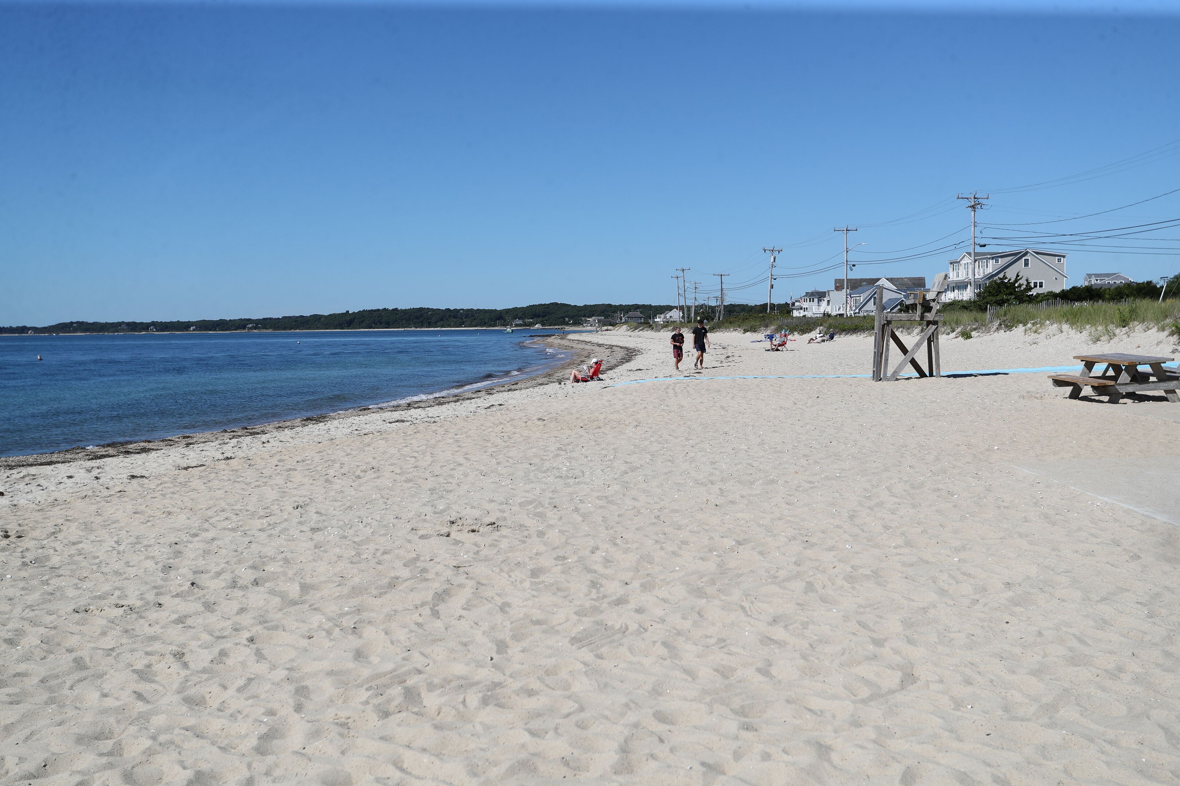 Liegestühle, Strandtücher