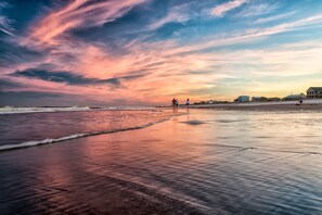 Aan het strand