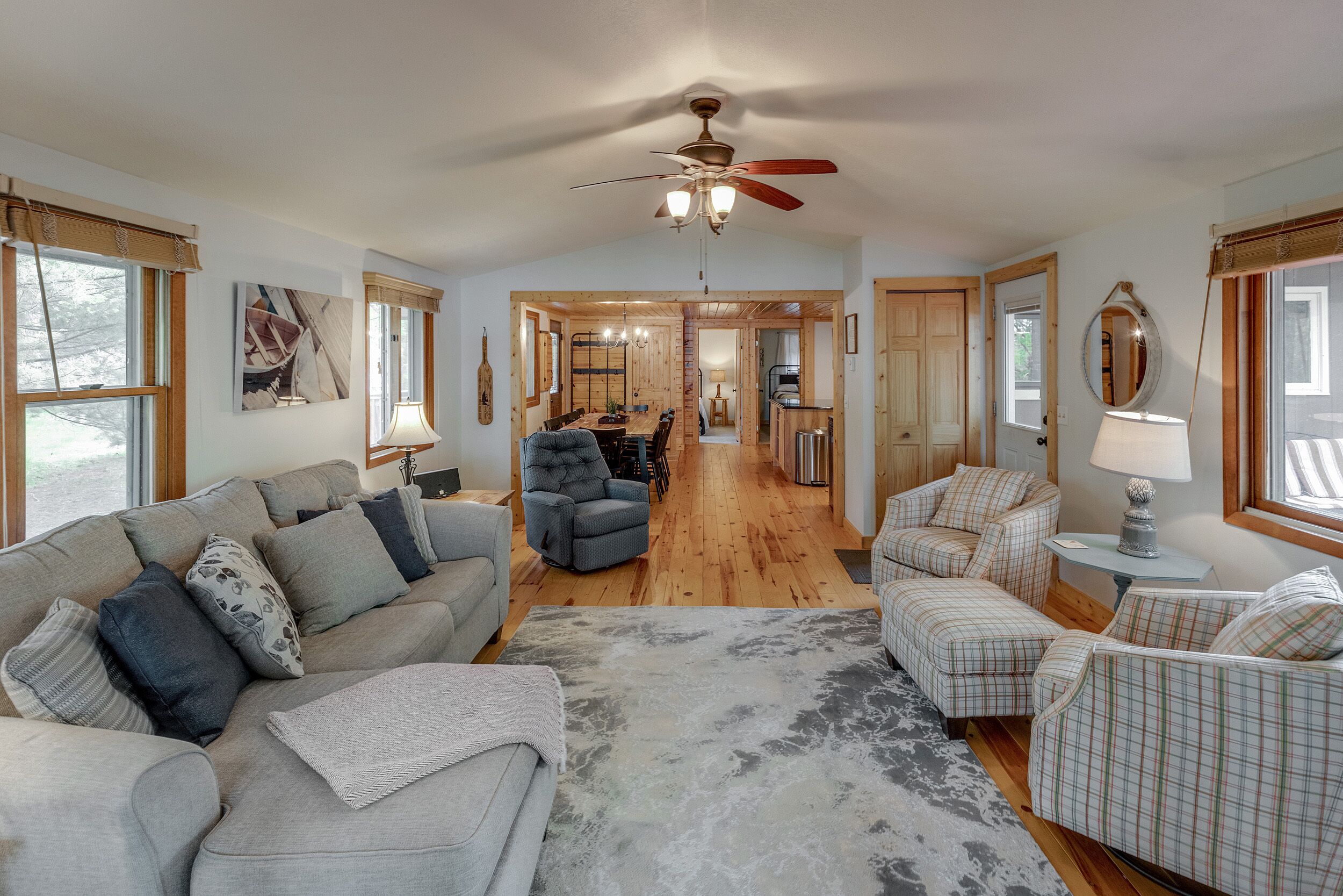 'Up North' and Updated Vacation Home on  Mule Lake that Won't Disappoint