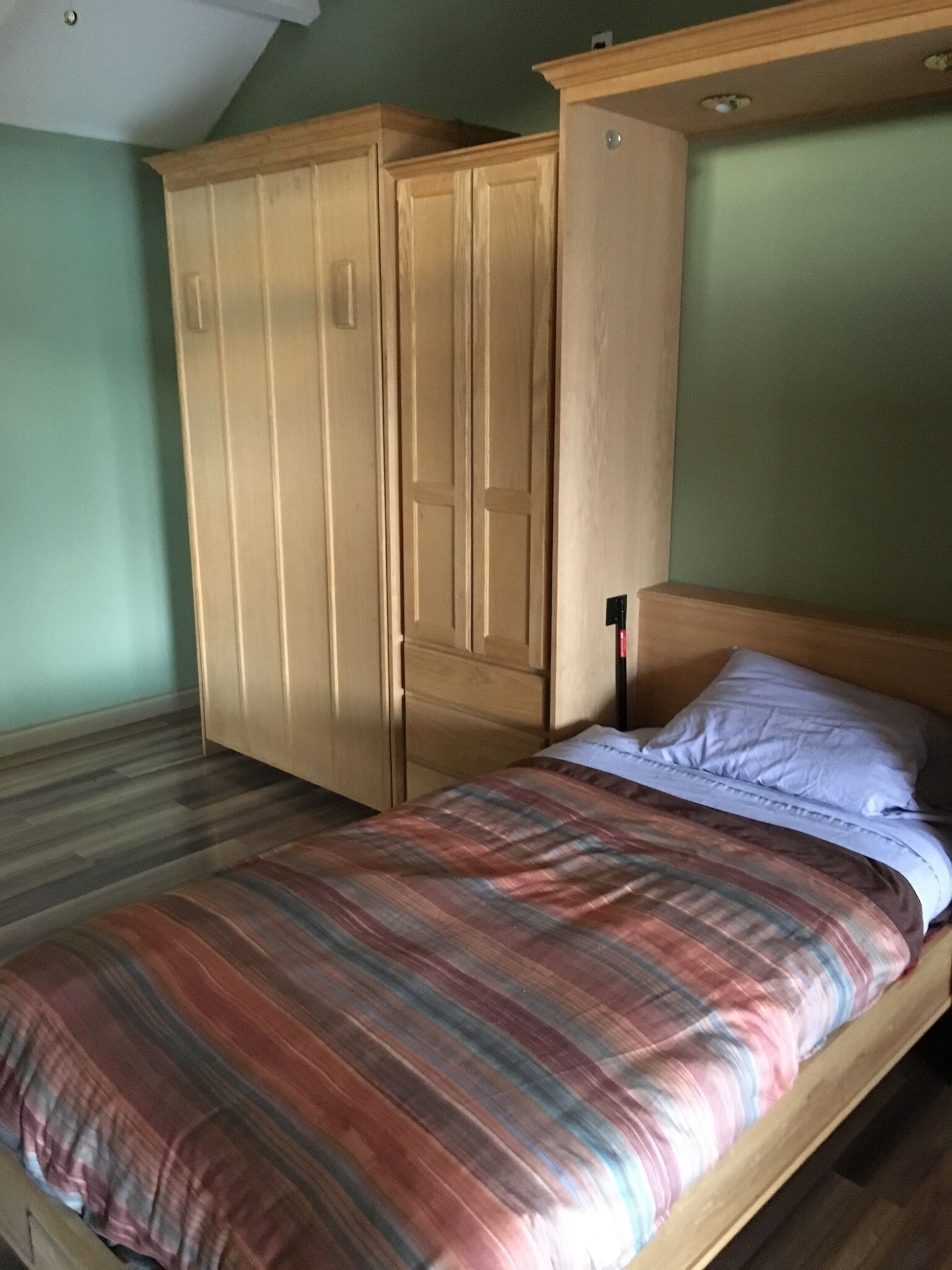 King Suite w/ full kitchen, 2 twin Murphy beds & full bathroom 