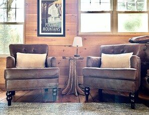 Interior - Timber framed cabin nestled in the Pocono Mountains on a private estate (Weatherly)