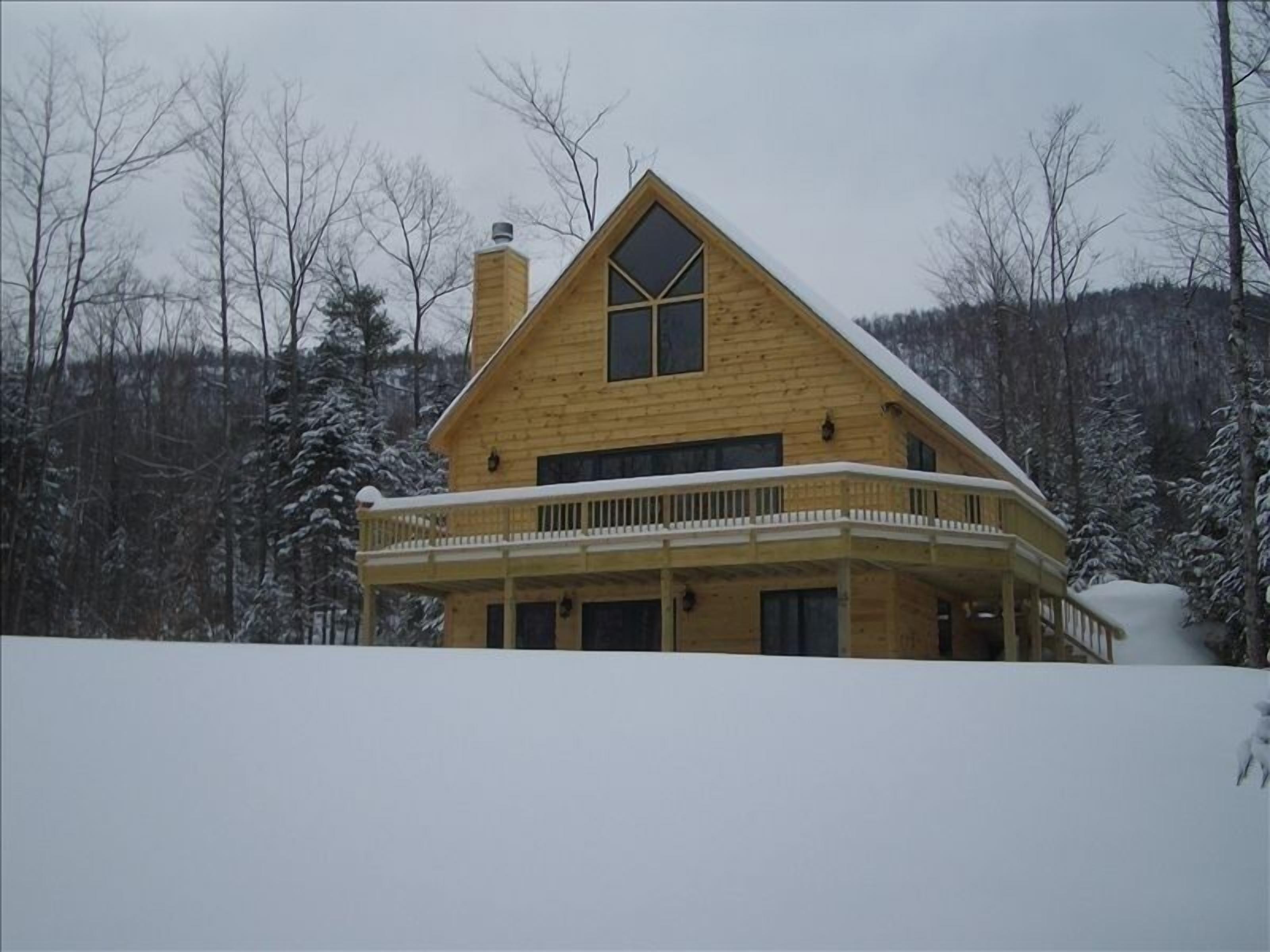 Sunday River Vacation Chalet with Fireplace and Game Room