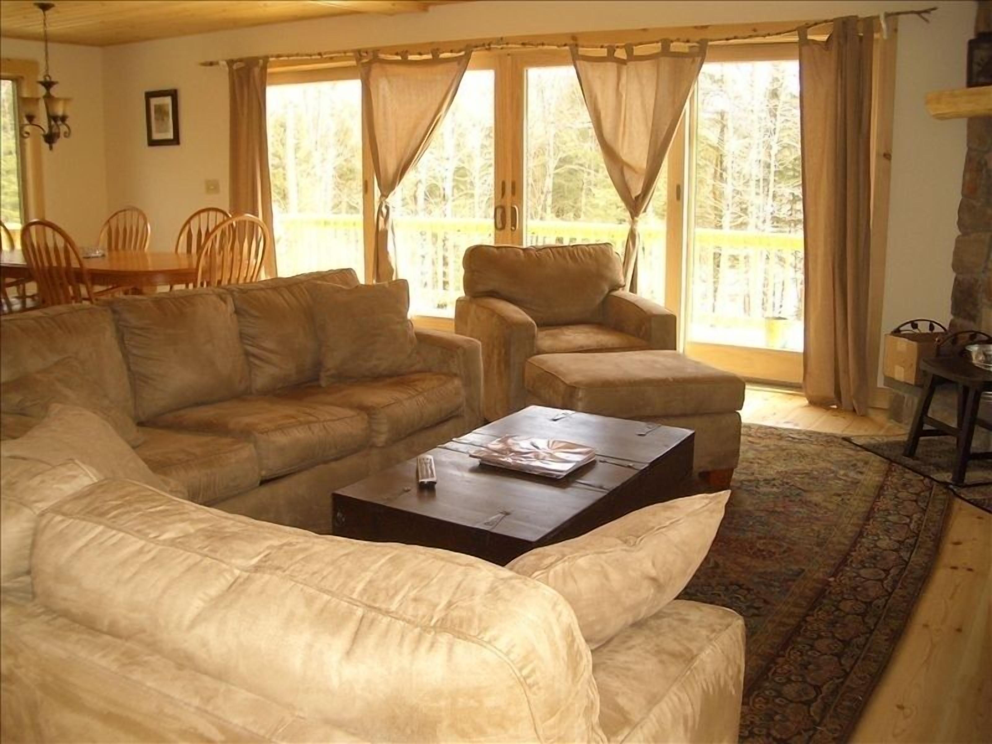 Sunday River Vacation Chalet with Fireplace and Game Room