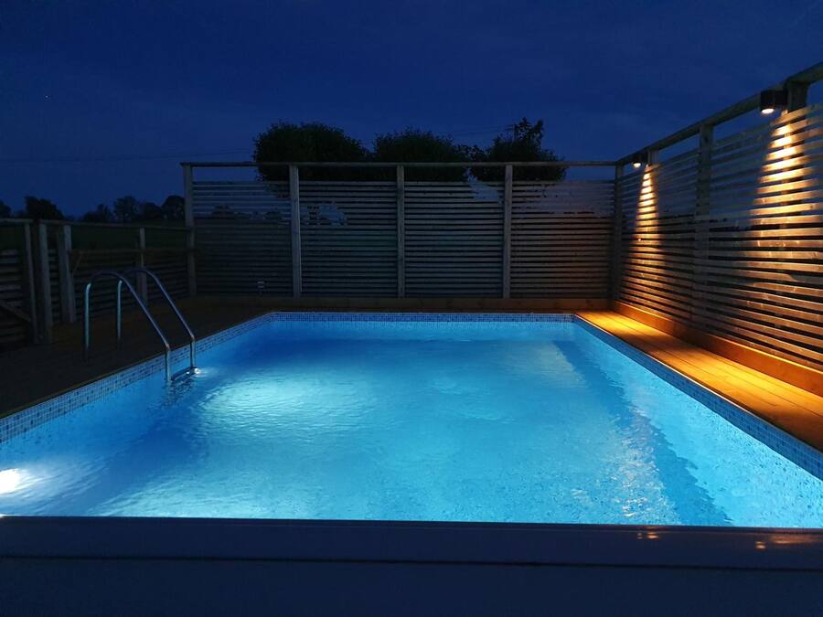 Seasonal outdoor pool