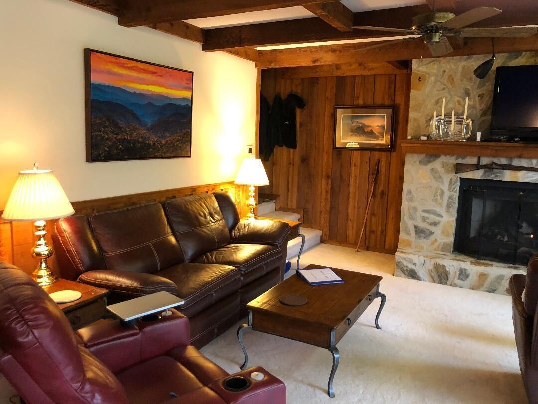 LUXURY 2BR/2BA SPECTACULAR OVER FALLS DECK/GRILL UPSCALE,  COMFORTABLE FURNITURE