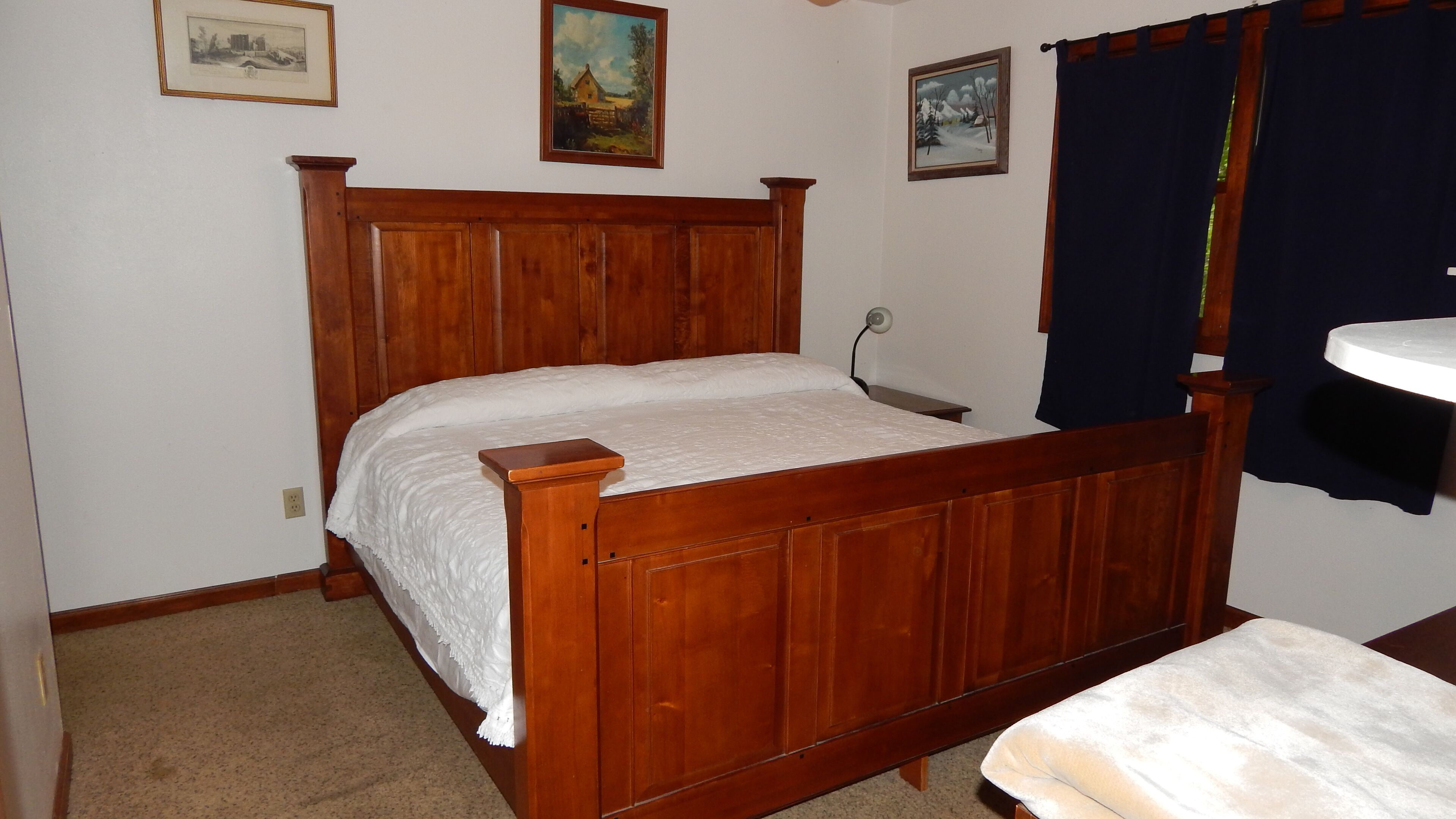 1 quarto, roupa de cama