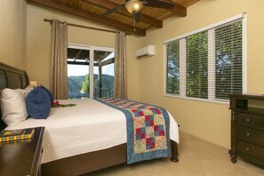4 bedrooms, iron/ironing board, free WiFi, bed sheets - Palm Ridge Incredible views, privacy, pool, AC. Property borders National Park.  (St.John)