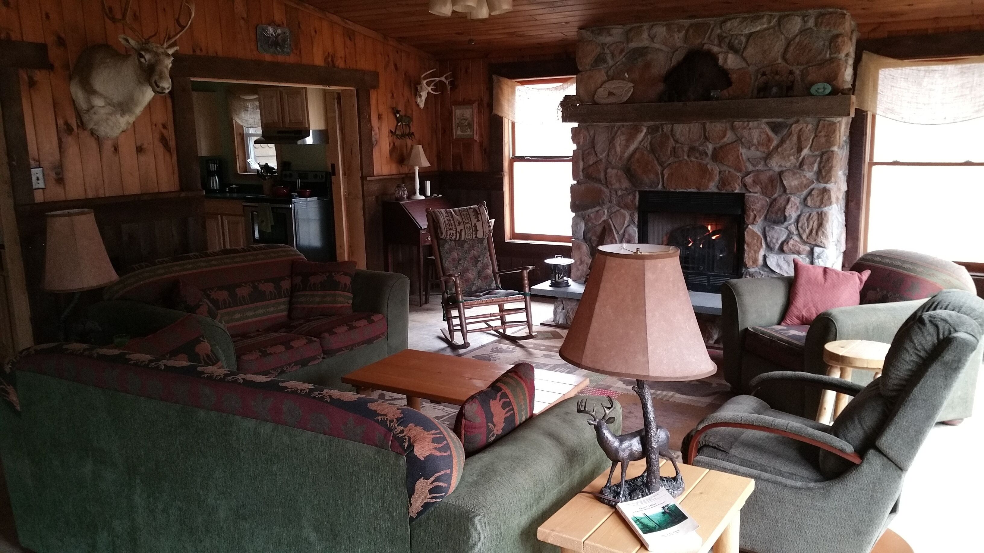 A Beautiful Cabin on Pine Creek. Hike, Bike, Ride, Float Right From the Cabin.