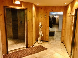 Sauna, steam room, hot stone massages, sports massages, massages