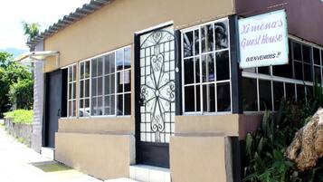 Fassade der Unterkunft