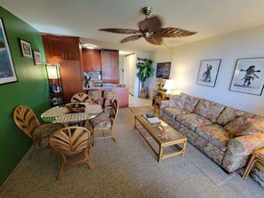 Televisión, reproductor de DVD y estéreo 