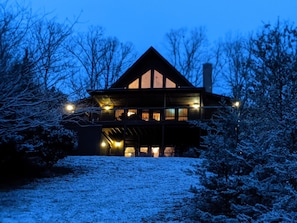 Splendor from road in snow