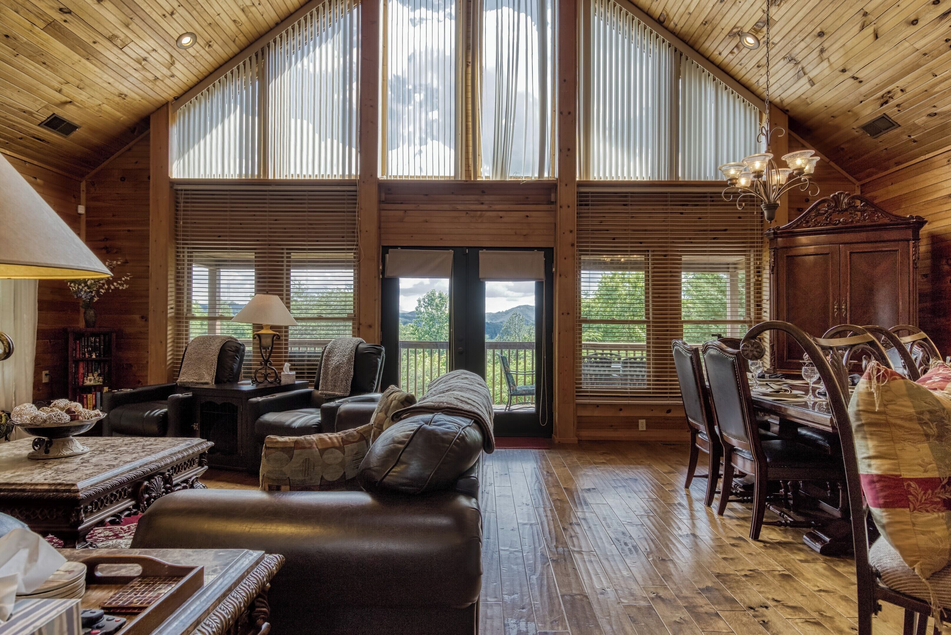 Smart TV, fireplace, video game console, DVD player