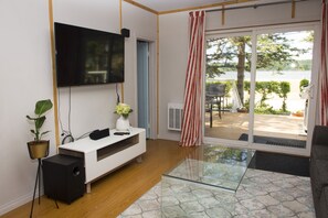 TV - Lakefront Cottage in Manitou Beach - Three Bedroom Cottage, Sleeps 8 (Manitou Beach)
