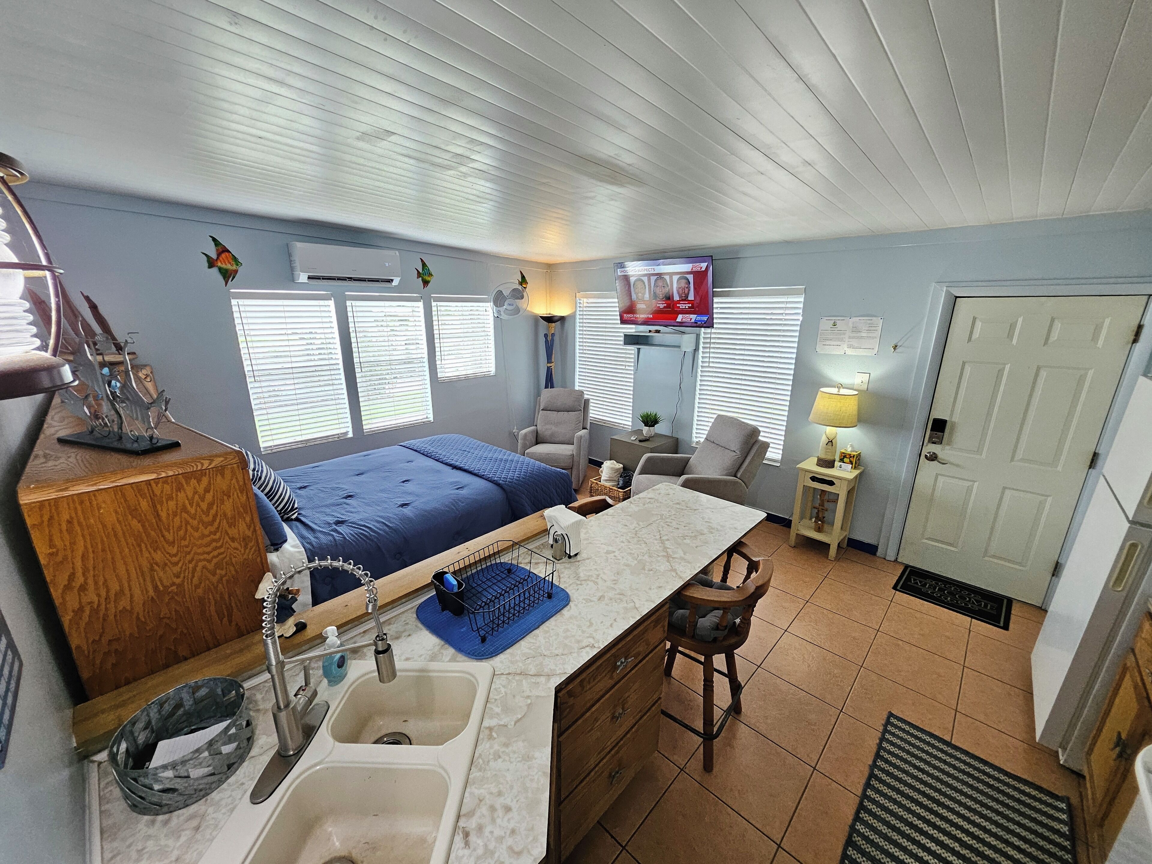 1 bedroom, iron/ironing board, free WiFi, bed sheets