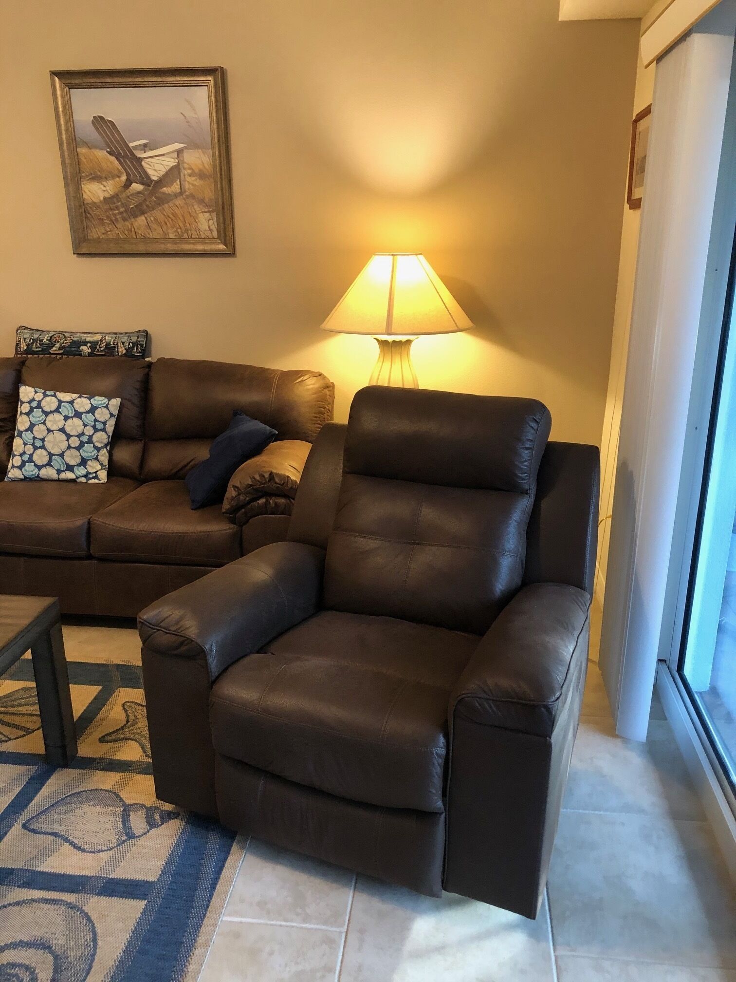 Smart TV, DVD player, books, video library