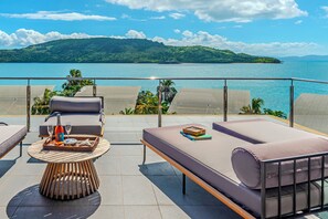 Villa, 4 Bedrooms, Ocean View | Terrace/patio - Yacht Club Villa 33-Serenity-Ocean Views with Golf Buggy (Whitsundays)