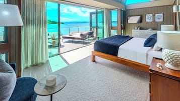 Villa, 4 soverom, havutsikt | 4 soverom, individuelt dekorert, individuelt innredet og skrivebord