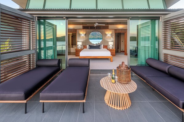 Villa, 4 chambres, vue sur l’océan | Terrasse/patio