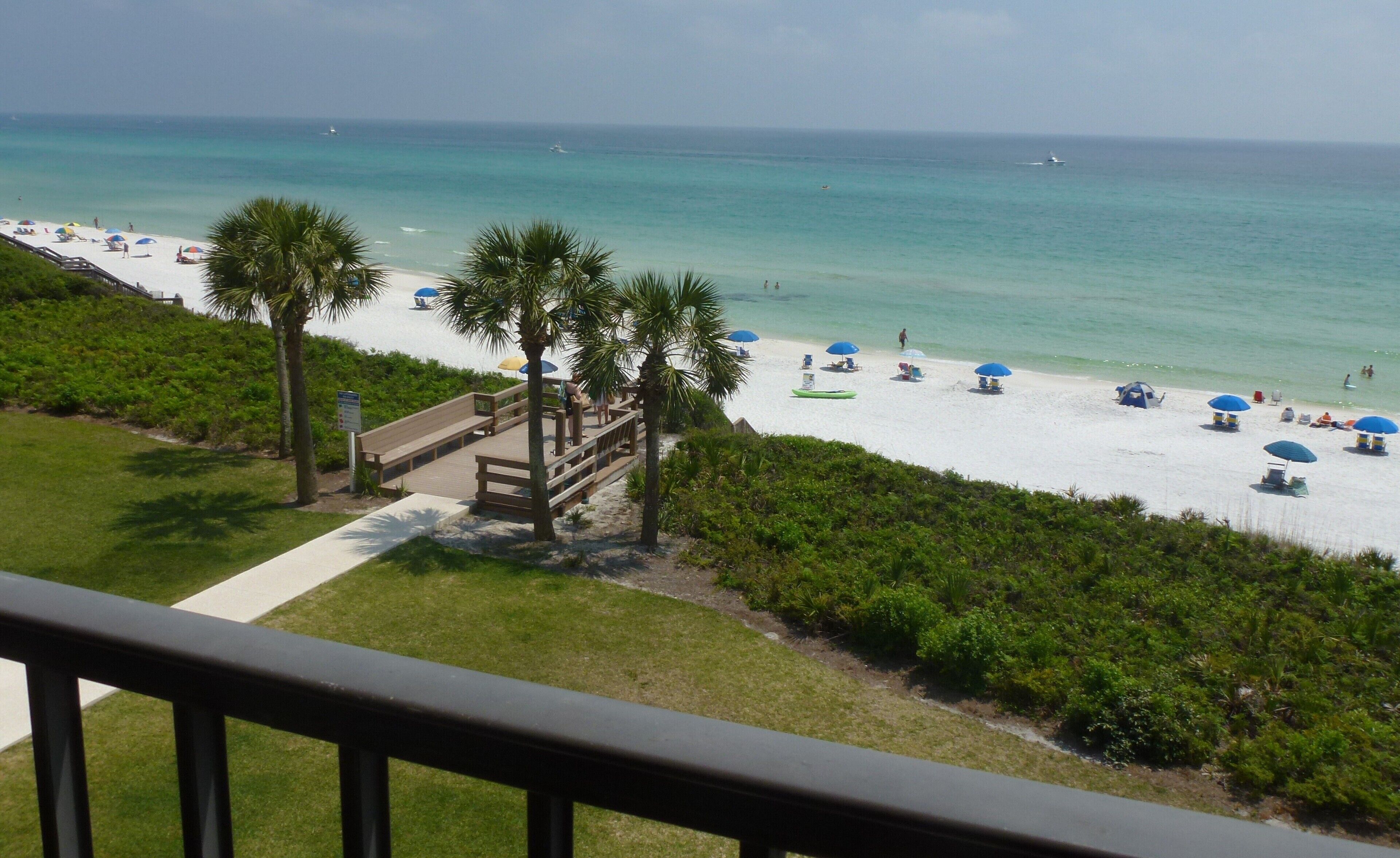 The view from our balcony.