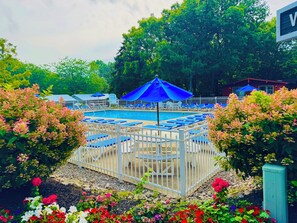 Una piscina climatizada