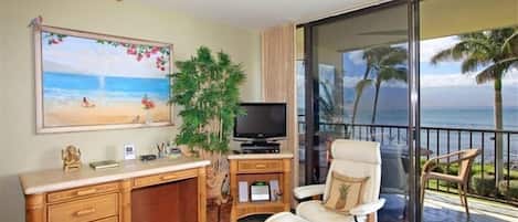 Smart TV, DVD player, stereo
