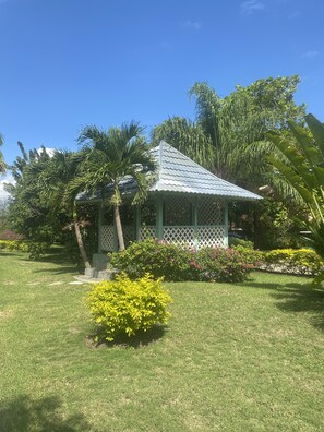 Overnattingsstedets uteområder