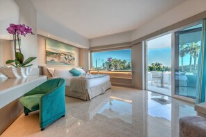 Superior Double or Twin Room, Hot Tub, Sea View