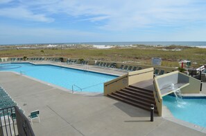 Una piscina climatizada