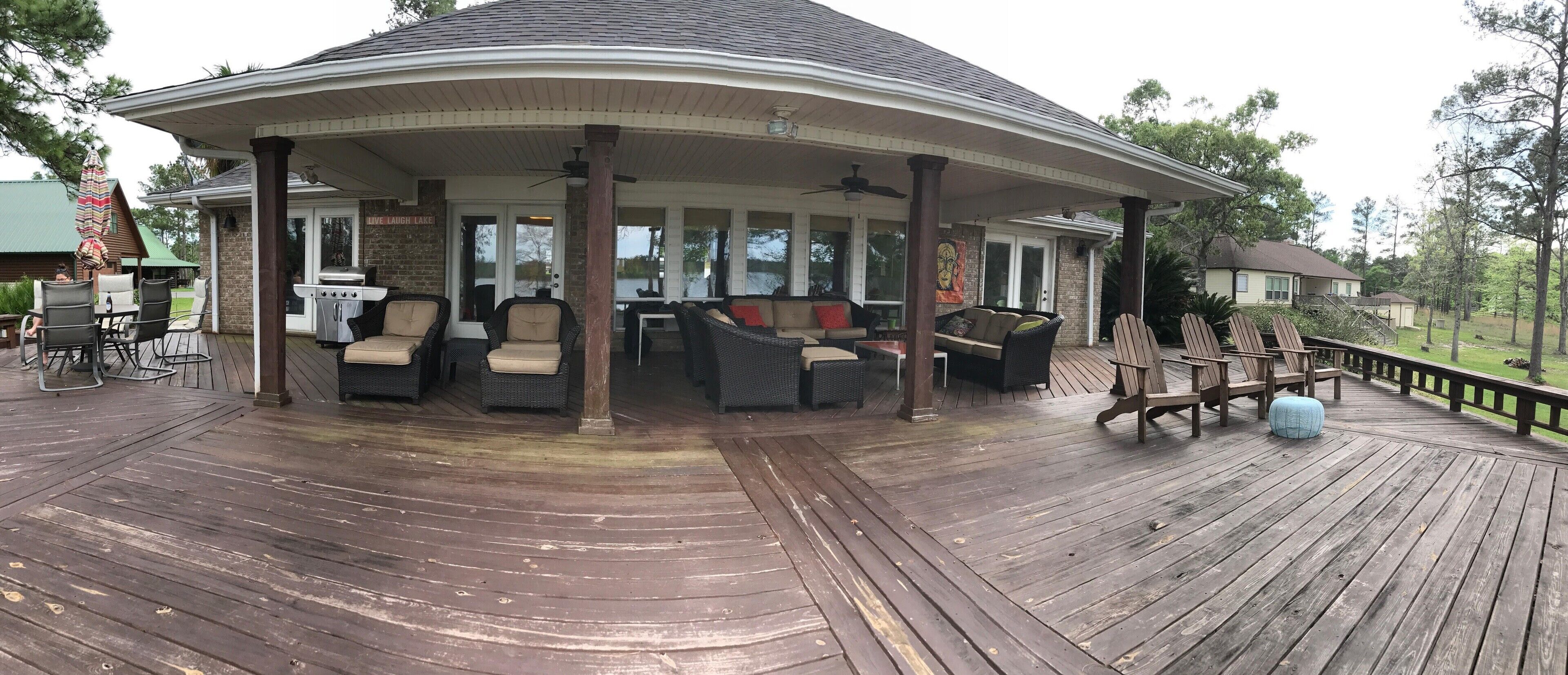 Spectacular View! Waterfront Home on Lake Sam Rayburn ---  (300 ft. Frontage)