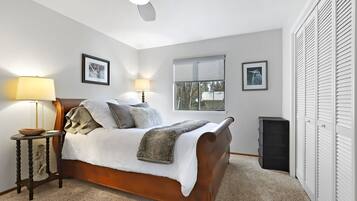 1 chambre, lit de bébé portatif, Wi-Fi, literie fournie