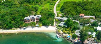  BEST BEACH FRONT Location on West Bay Beach-Private Yet Close to Everything