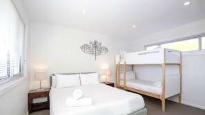 2 chambres, draps fournis