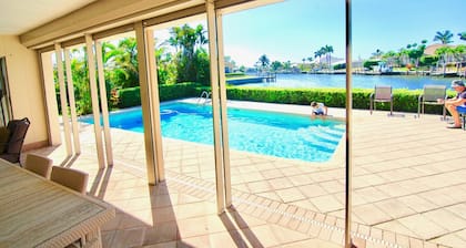 Waterfront Private Villa with Sunset View, Pool, Dock