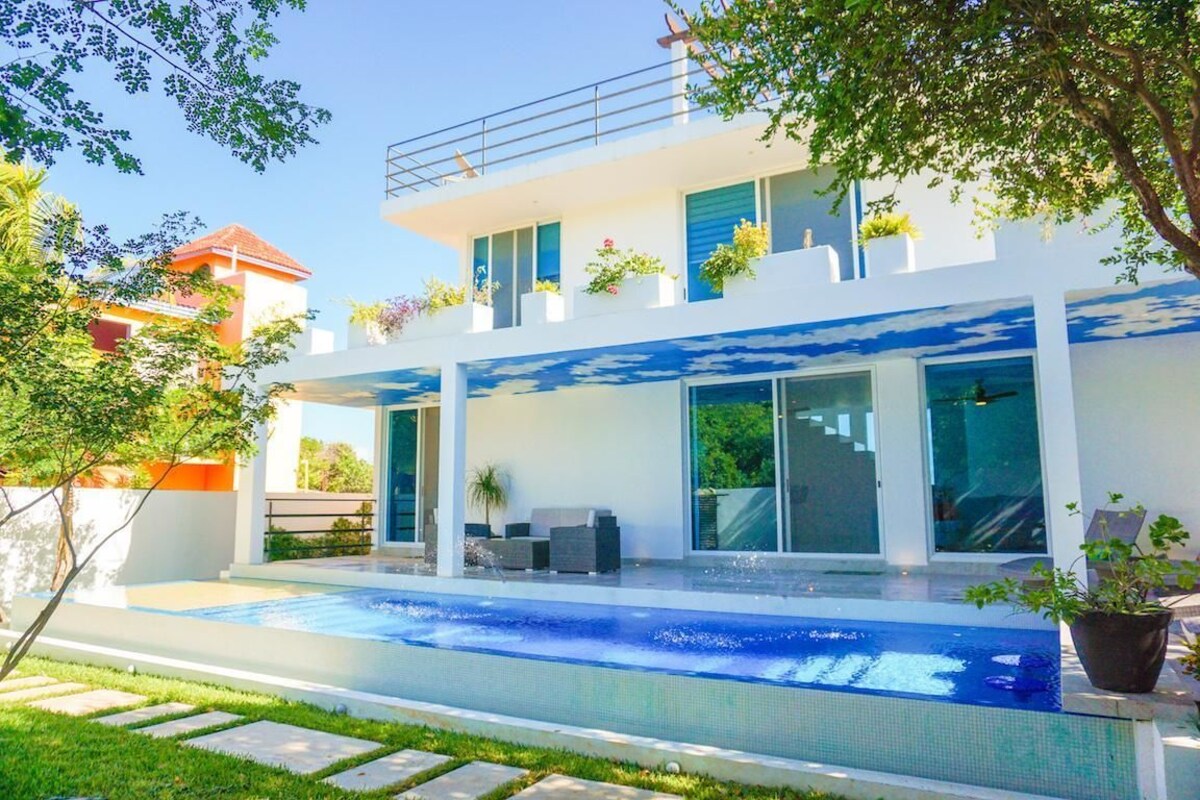 Casa De la Luna Loca en Isla Mujeres