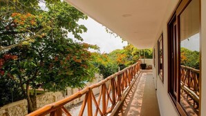 Balcony view - Casa Azul Maya - Entire 8 Bedroom Hotel (Isla Mujeres)