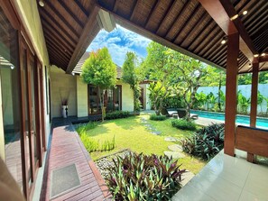 Terrace/patio - BUNGA NEIL VILLA SEMINYAK 3 BEDROOMS - NETFLIX (Seminyak)