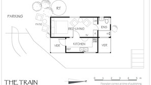 Floor plan - The Train Daylesford ~ Gorgeous (Daylesford)