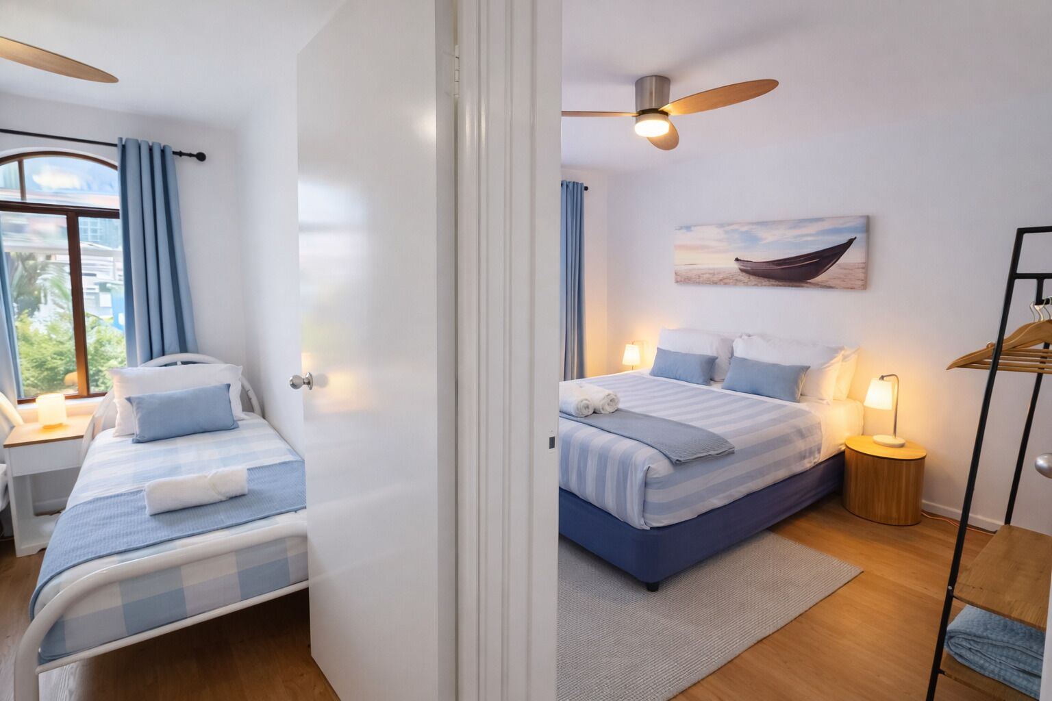 2 chambres, fer et planche à repasser, Wi-Fi, draps fournis