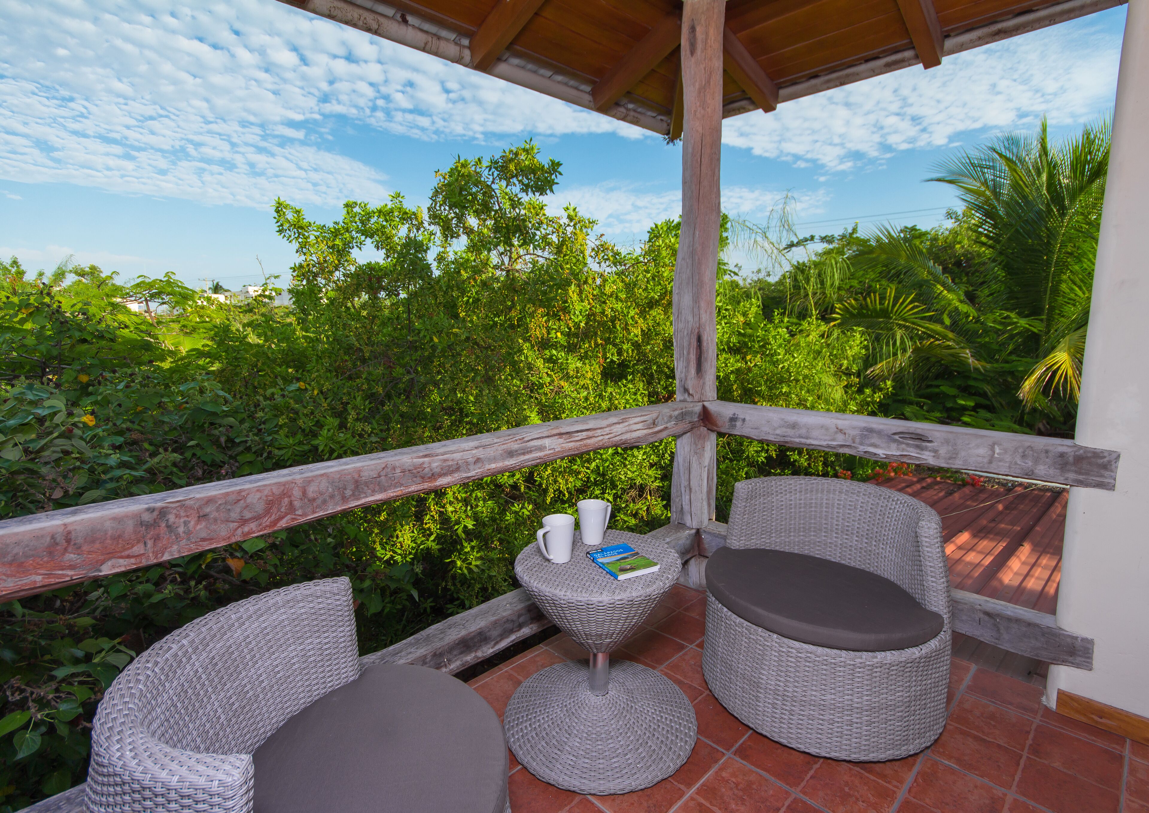 Second floor balcony
