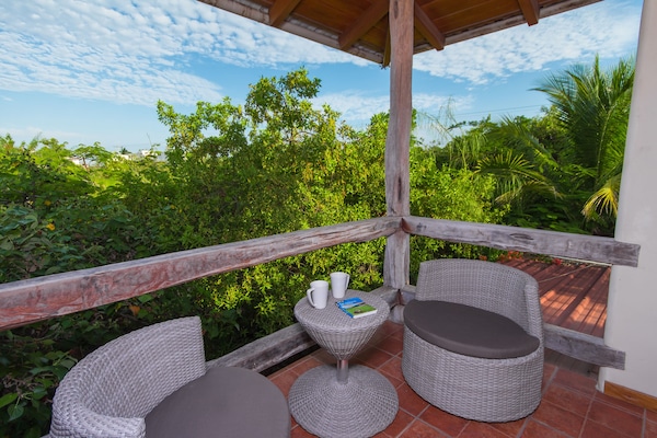 Second floor balcony