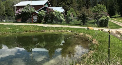 Secluded Outdoorsman's Paradise: Rocky  Mountain Luxury Log Cabin Home 