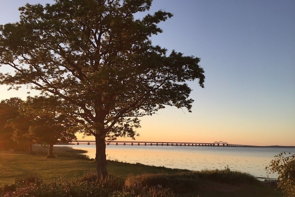 Sunset view from house