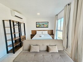 Decoración personalizada, muebles diferentes y wifi gratis 