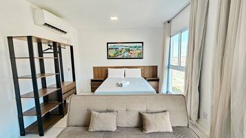 Studio | Décor unique, ameublement unique, accès au Wi-Fi (inclus)